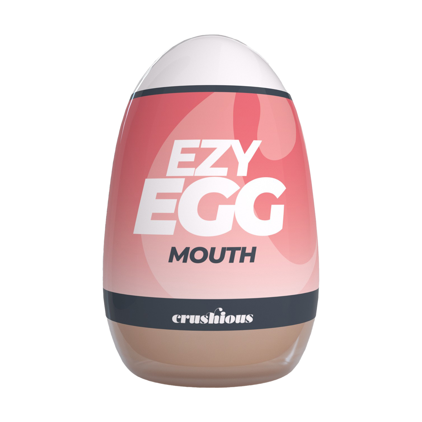 Мастурбатор-яйце crushious Ezy Egg Mouth, 8.7*5.6 см, 1 шт